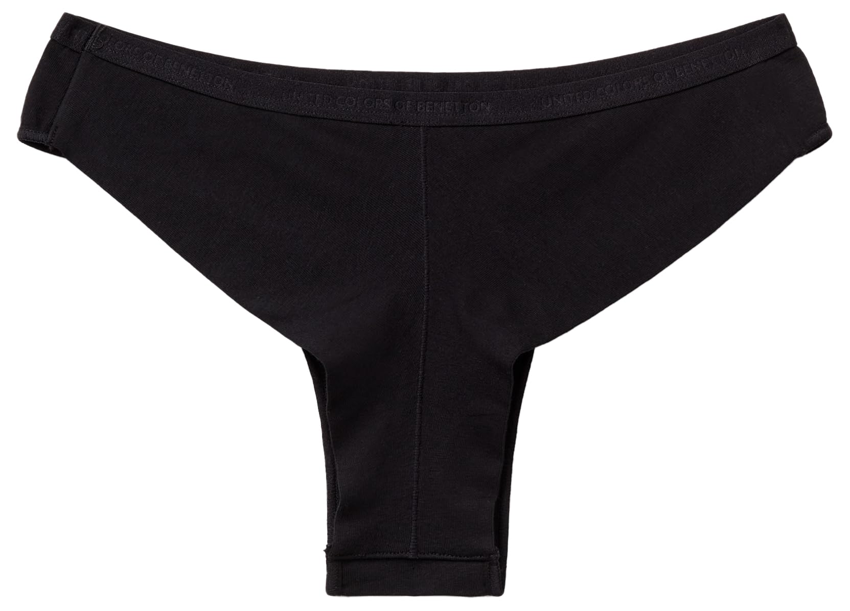 Benetton Brasiliano 3OP81Z034 Cotone Organico Nero Donna