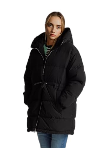 Benetton Giaccone 22t6dn087 Piumino Donna Taglia M