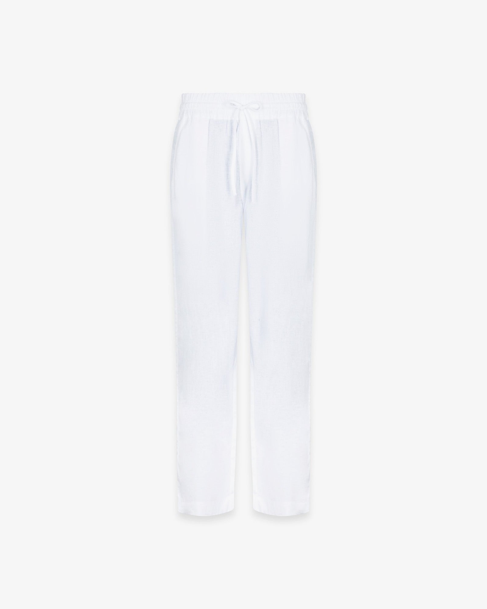 Hinnominate HMABM01552 pantalone uomo lino bianco