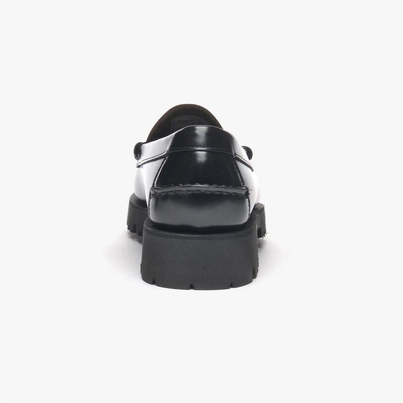 Sebago Dan Lug 7002IJO mocassino donna nero pelle