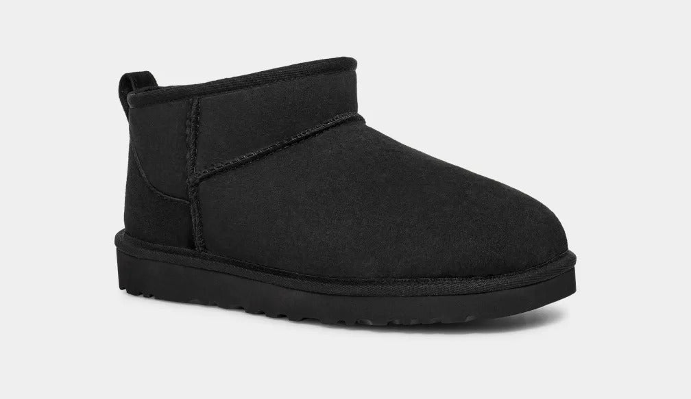 UGG Classic Ultra Mini 1137391 Scarponcino Nero Montone