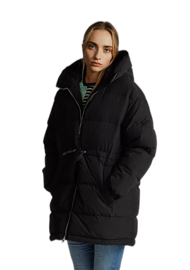 Benetton Giaccone 22t6dn087 Piumino Donna Taglia M