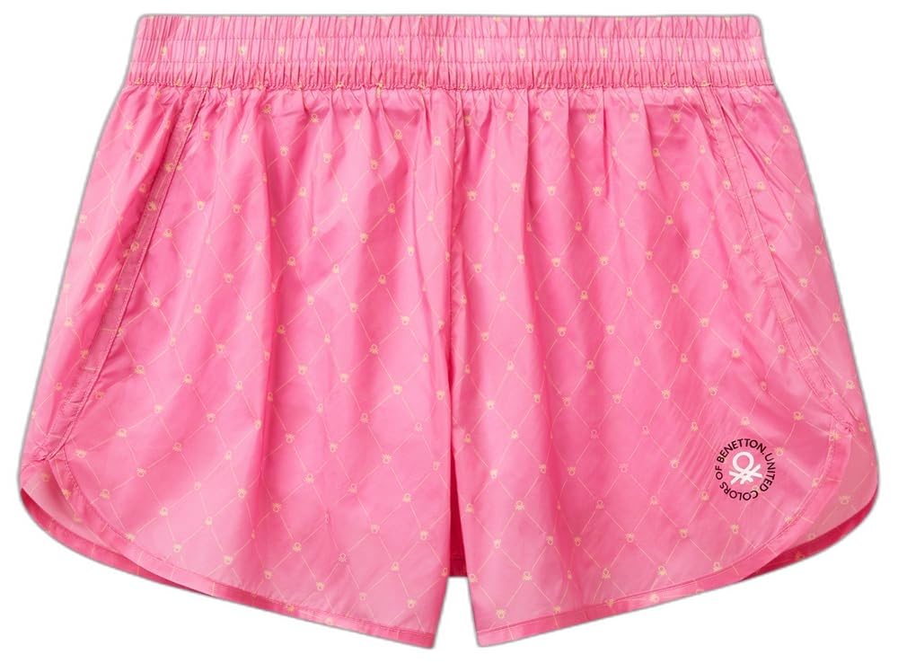 Benetton 49IY3900C Short Running Donna Nylon Monogram