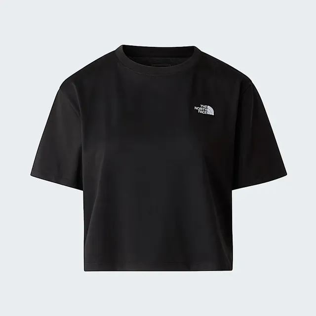 The North Face Evolution Simple Dome Cropped t-shirt donna nero cotone