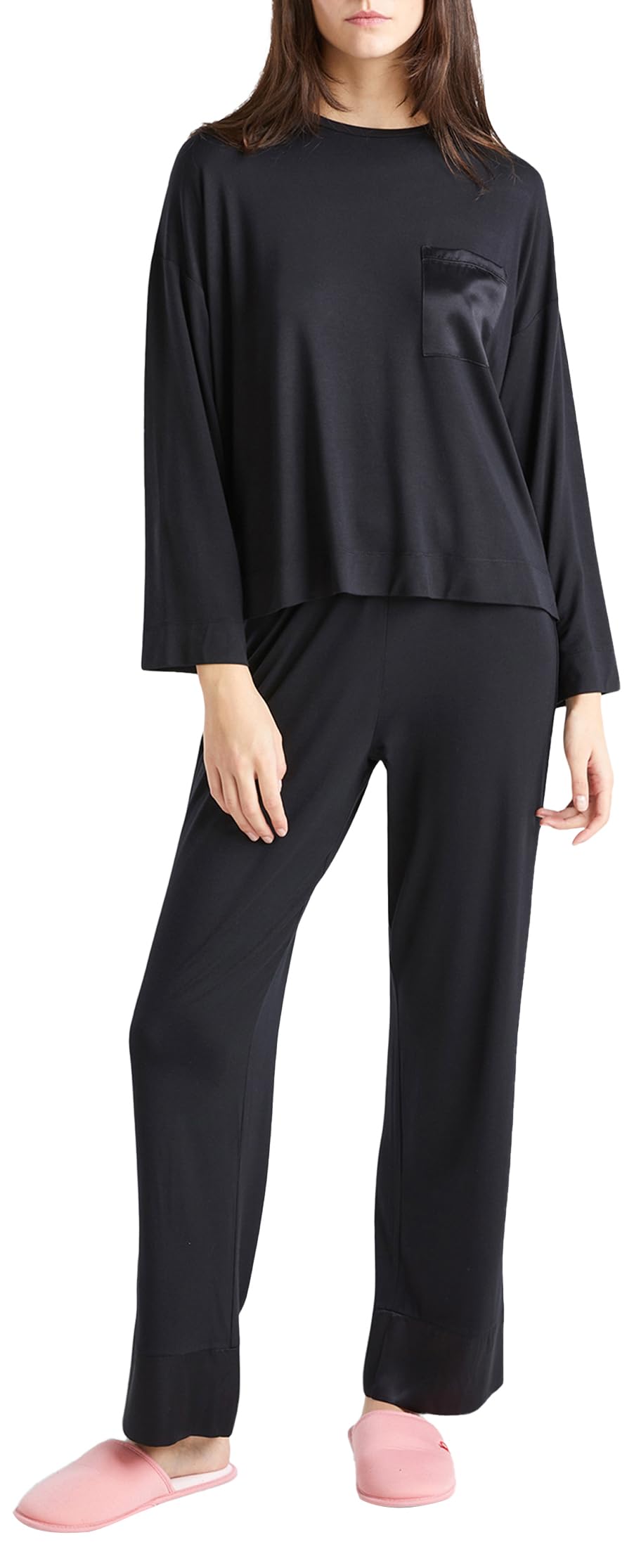 Benetton 3zew3m06p Maglia Pigiama Donna Taglia L Modal