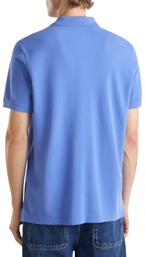 Benetton Polo Piquet Regular Logo Uomo Manica Corta