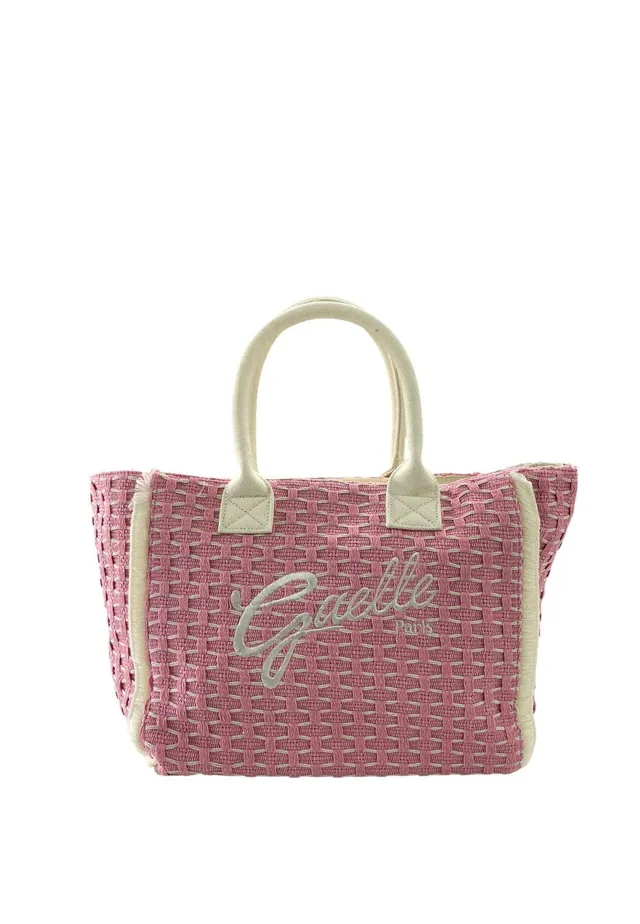 Gaelle Paris GAACW03182 Maxi Shopper Rosa Cotone