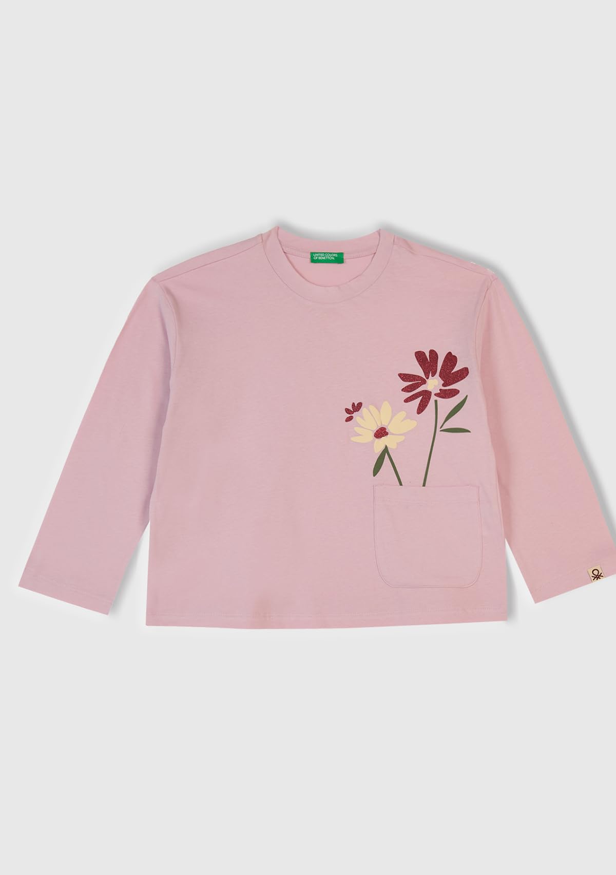 Benetton pigiama bambina stelle taglia 90 manica 3/4