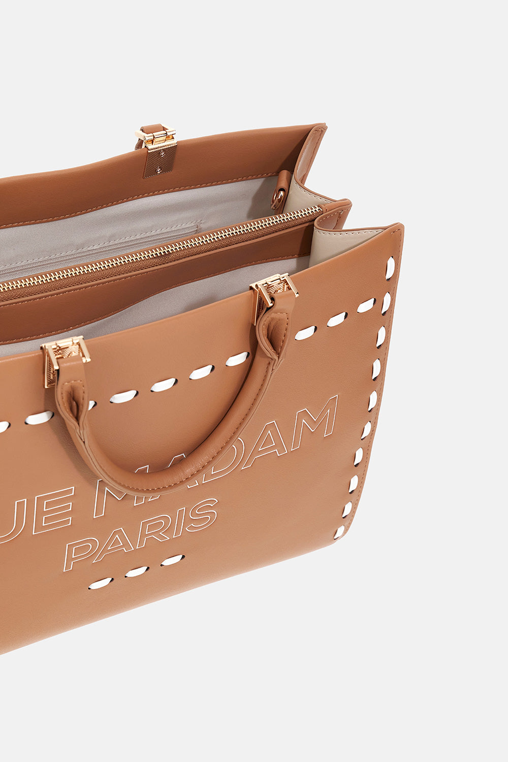 Rue Madam Iconique Spring Tote Bag Donna Cognac
