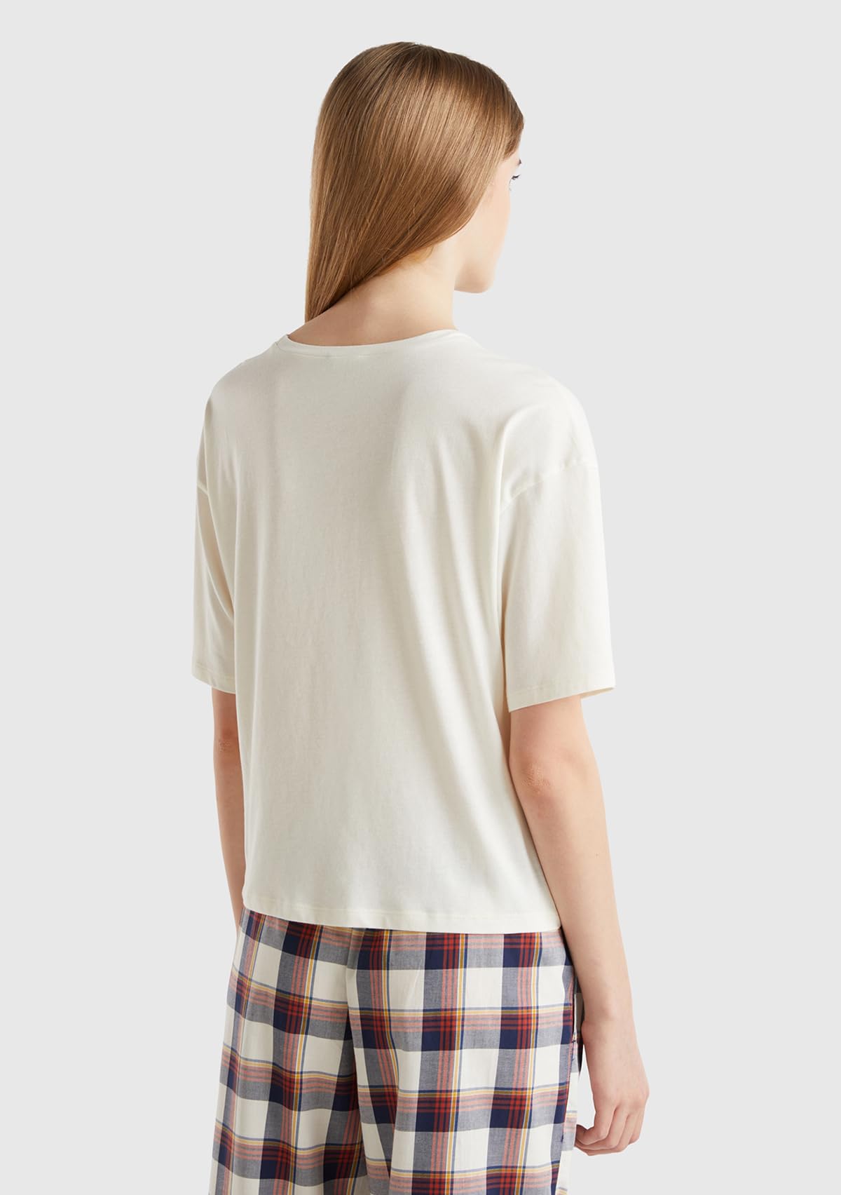 Benetton Intimo e Pigiami Maglia Pigiama Donna L Cotone