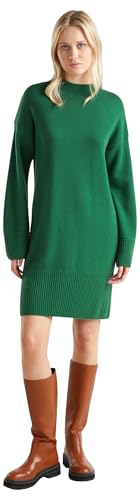 Benetton vestito donna lupetto maglia sopra ginocchio