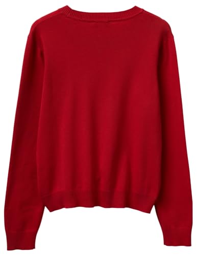 Benetton Maglieria 1C19D10FV Maglione Donna Tinta Unita Regular