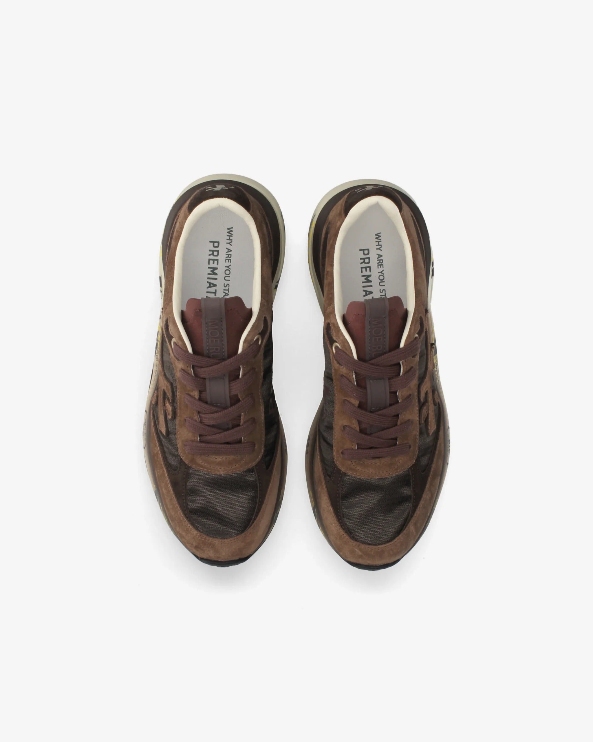Premiata Moerun D 8562 Sneakers Donna Marrone Suede