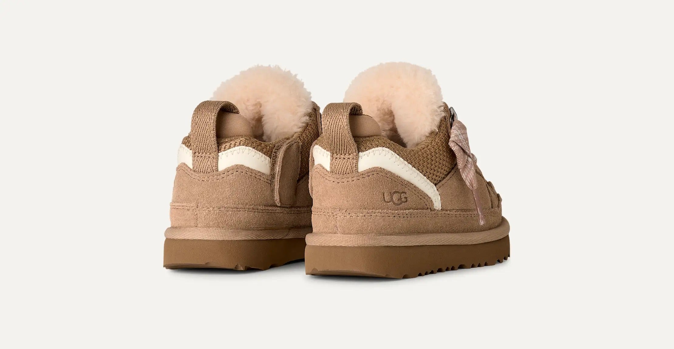 UGG Lowmel 1152410T Sneaker Bambino Sand Camoscio