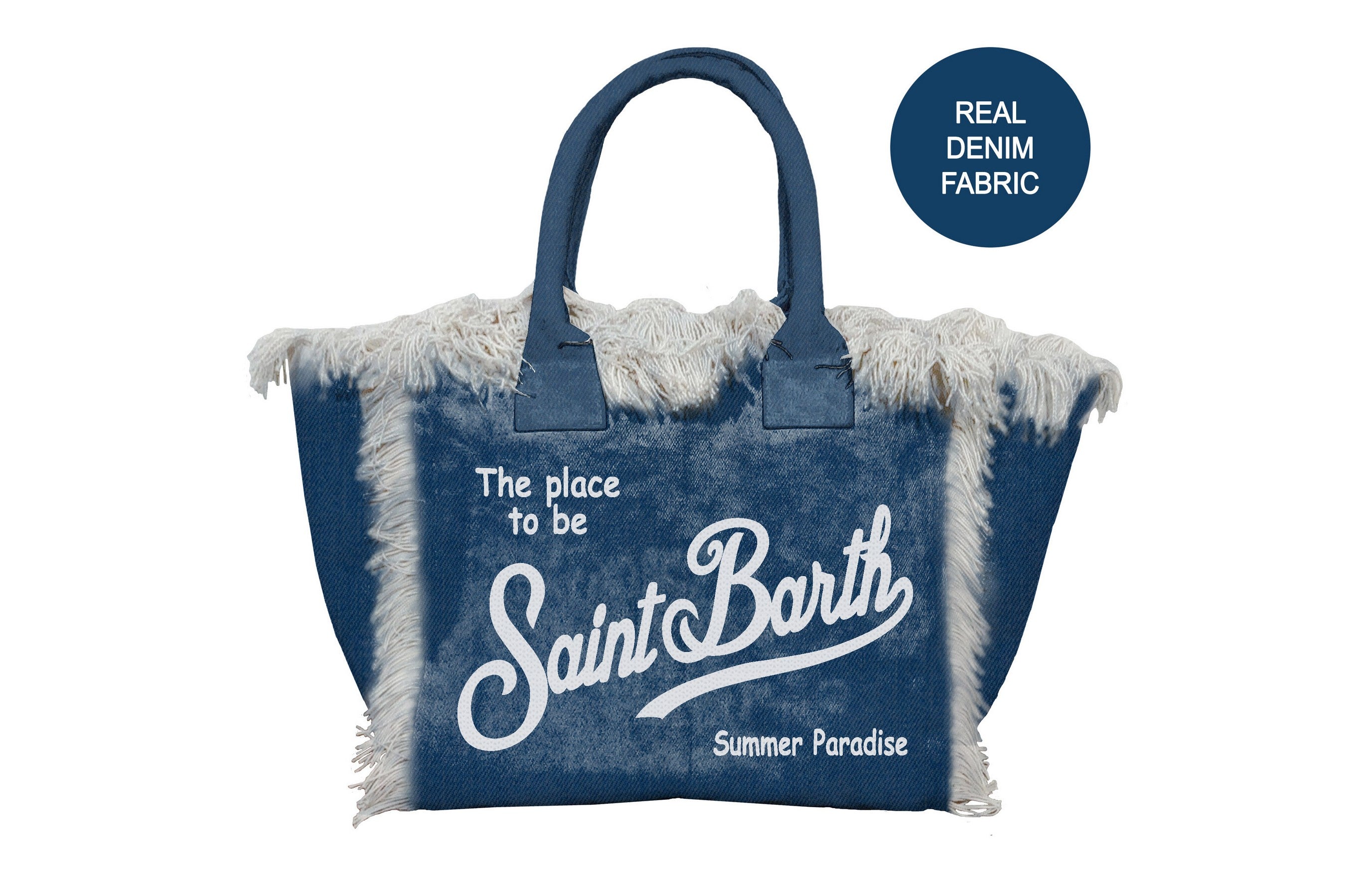 MC2 Saint Barth Vanity Mini 00431L borsa denim dark jeans
