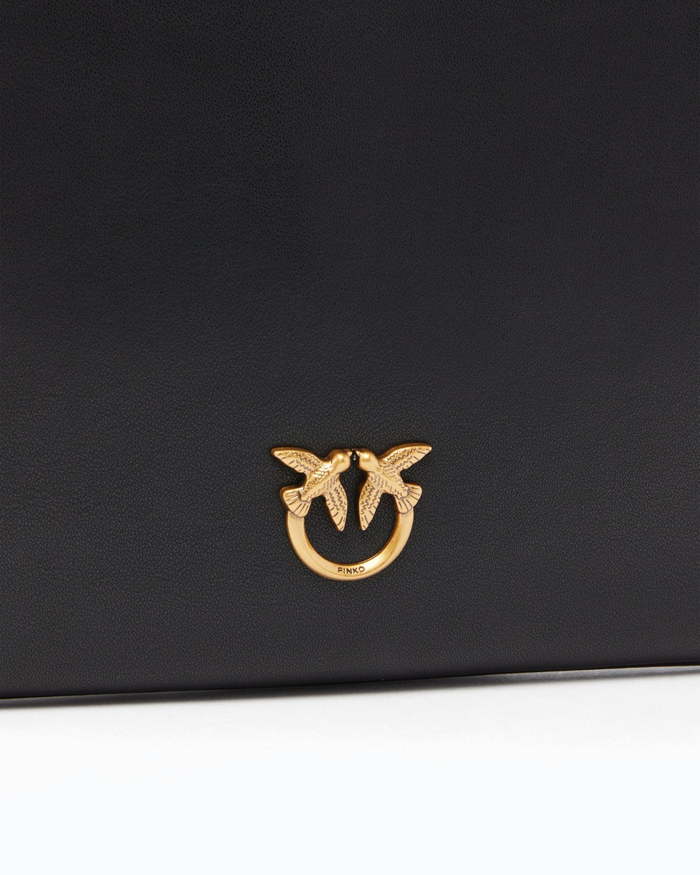 Pinko 100455-A0F1 Flat Classic Borsa Nero Gold