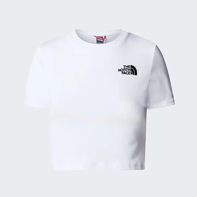 The North Face NF0A55AO T-Shirt Donna Tnf White Cropped