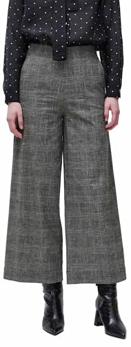 Benetton Pantaloni Palazzo Donna 38 Principe di Galles