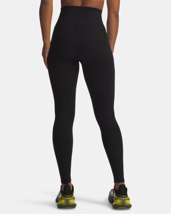 Under Armour Seamless Cotton 77-6010166 leggings donna nero cotone