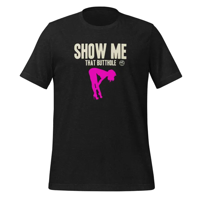 Pure Trash Show Me That Butthole t-shirt uomo verde