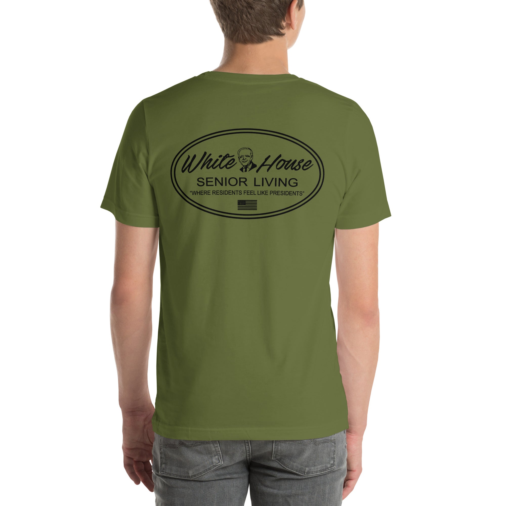 Pure Trash White House Senior Living t-shirt uomo