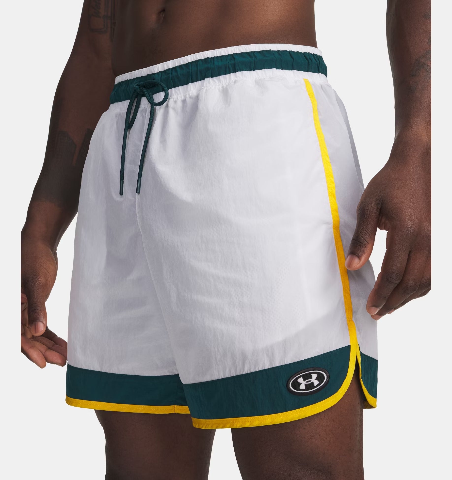 Under Armour Icon Woven 77-6009350 Shorts Uomo Bianco