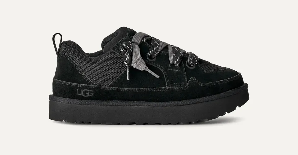 UGG 1169493 Lo Lowmel Sneakers Uomo Nere camoscio