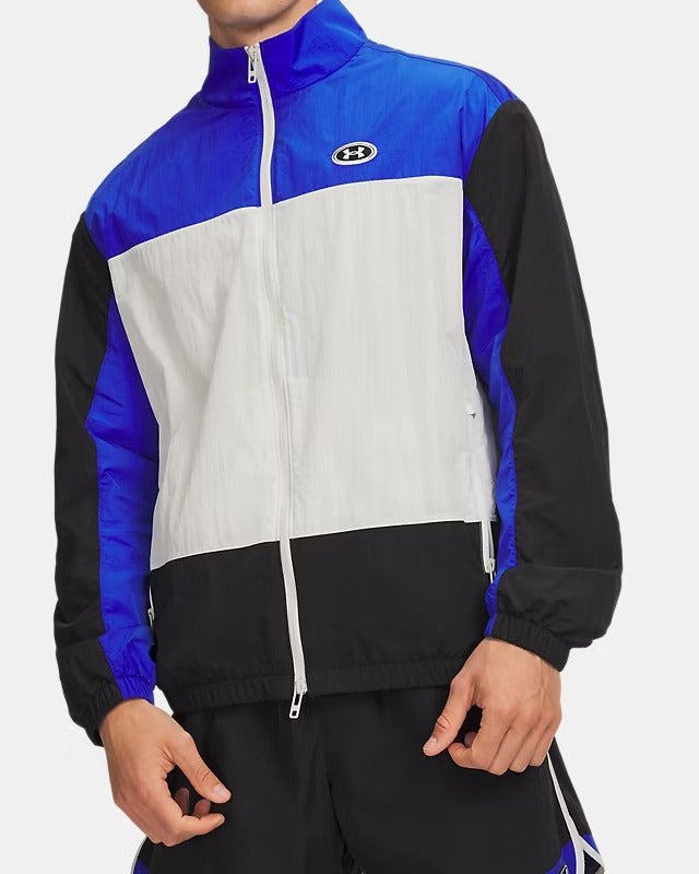 Under Armour Icon Woven Track 77-6009436 felpa uomo nera