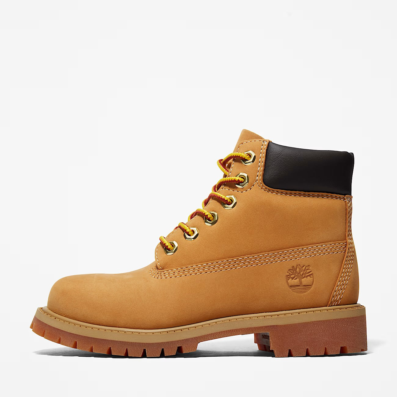 Timberland Premium 6 Inch scarponcino bambino wheat pelle