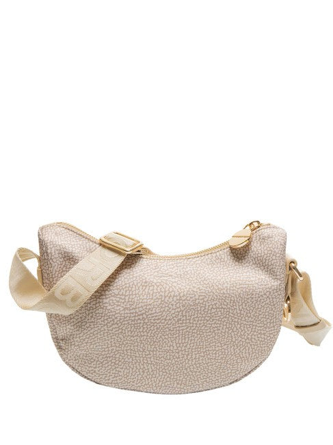 Borbonese 934137-I15 Borsa Luna Mini Sabbia Donna