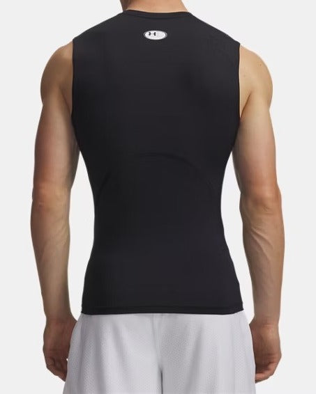 Under Armour HeatGear Compression 77-1361522 Canotta Uomo Nero