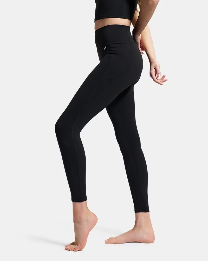 Under Armour Motion Leggings Donna Ultimate Black Elasticizzato