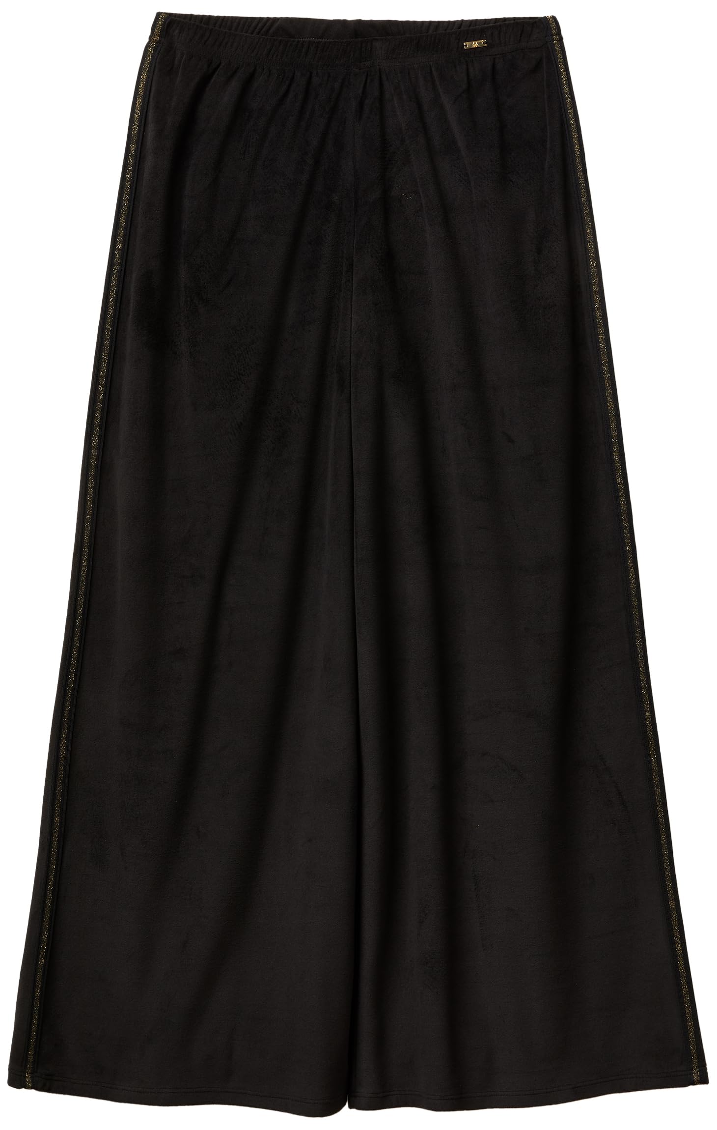 Benetton 3jqa3f04w Pantaloni Donna Nero ciniglia
