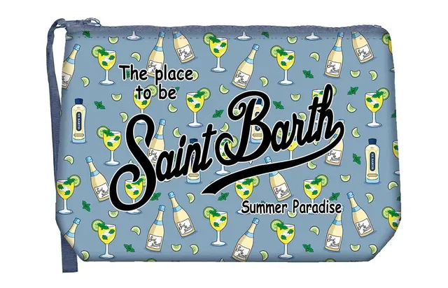 MC2 Saint Barth Aline Pochette Azzurra Hugo Night