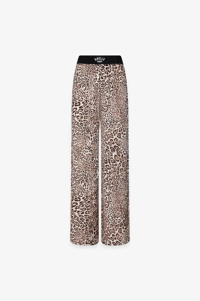 Gaëlle Paris GAABW09301 Pantalone Palazzo Maculato