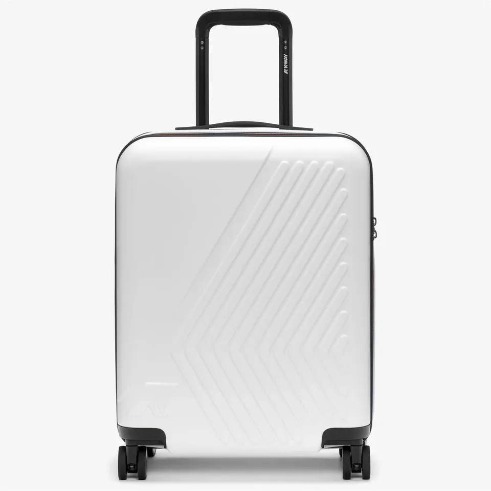 K-Way Eudoxie K4125ZW trolley cabina bianco 39L