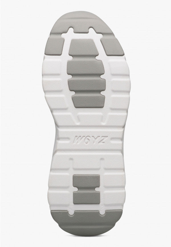 W6YZ Mia-W 2019468 04 sneakers donna Bianco Argento platform