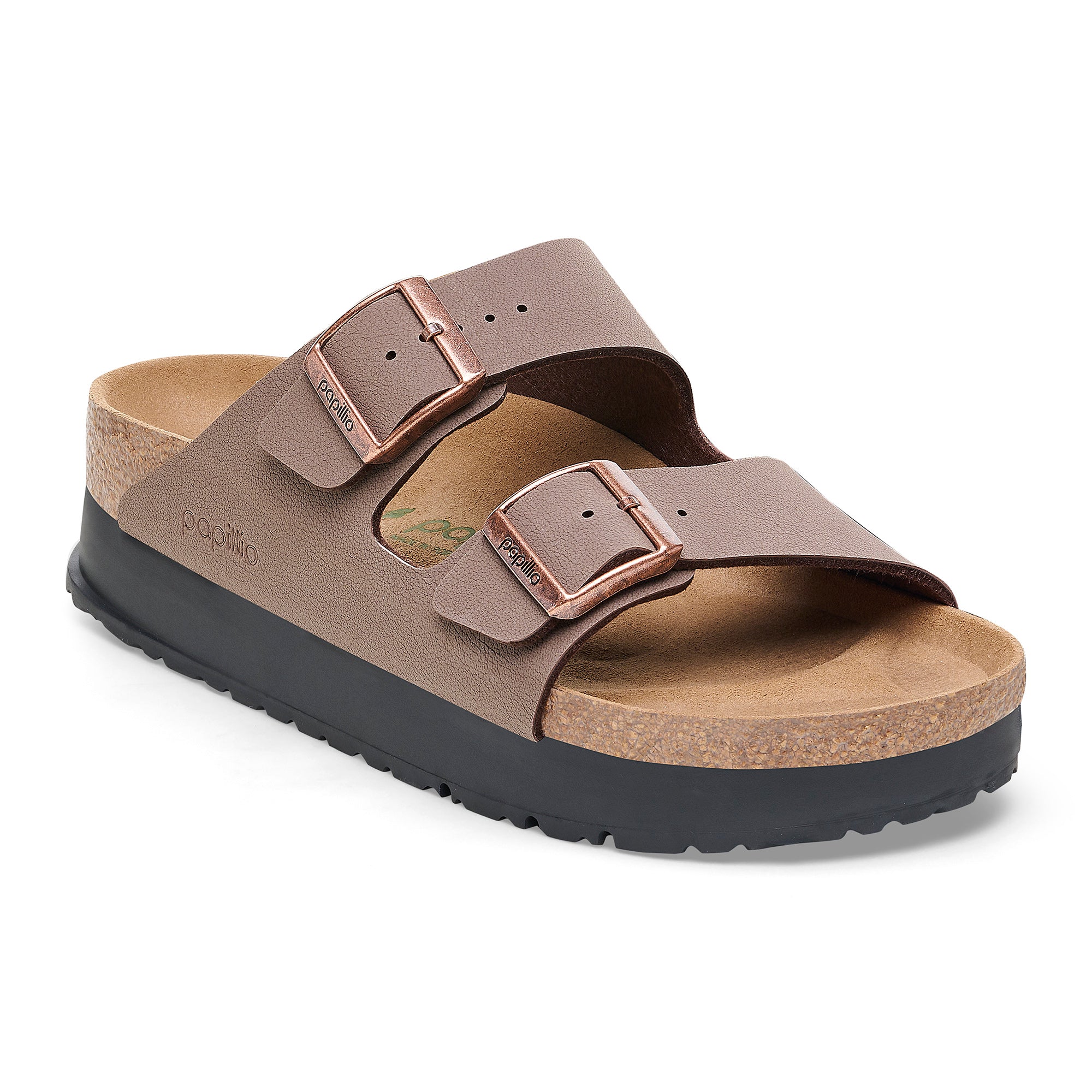 Birkenstock 1027417 Ciabatta Arizona Platform Mocca