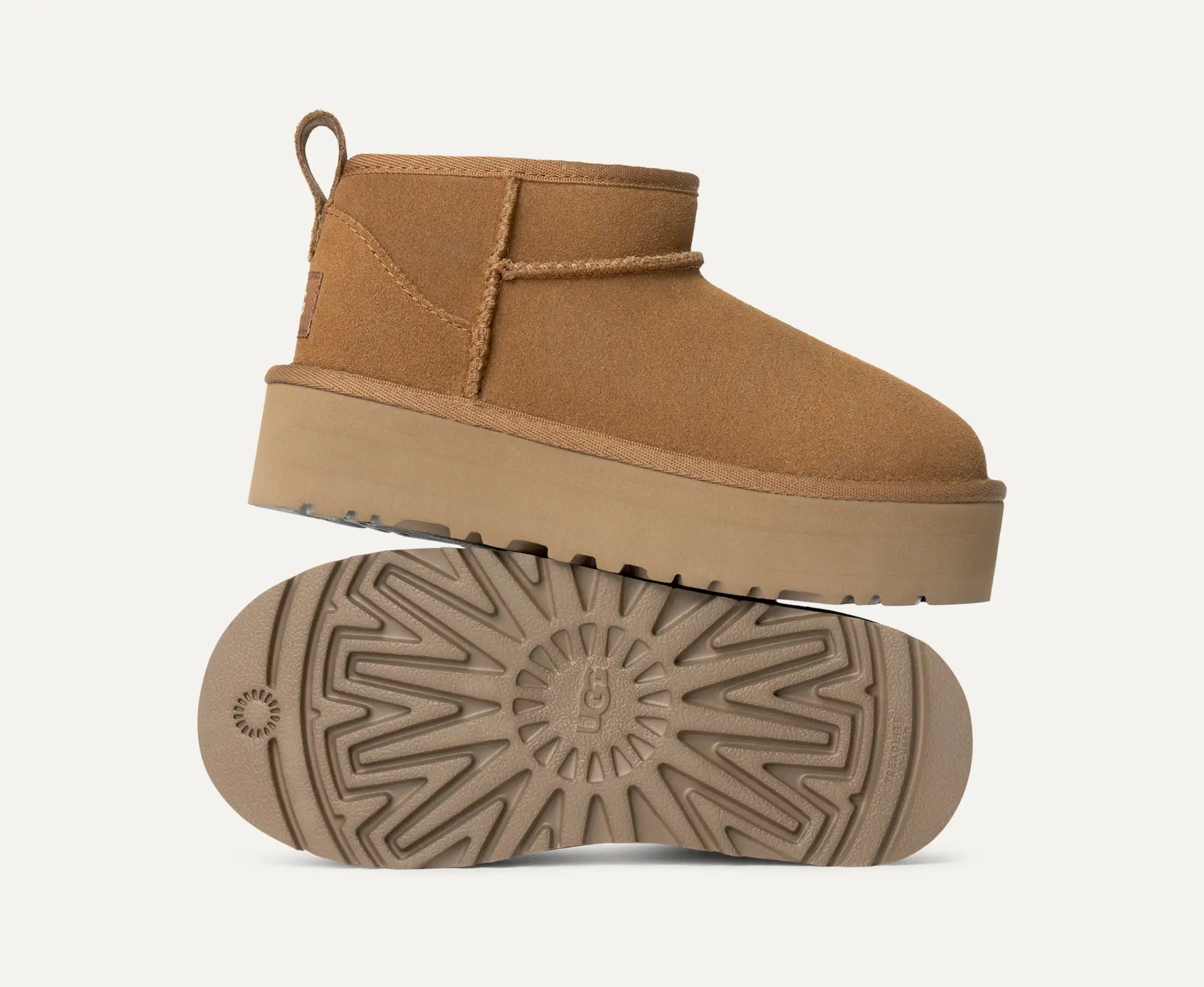 UGG Classic Ultra Mini Platform 1157791K scarponcino bambina chestnut