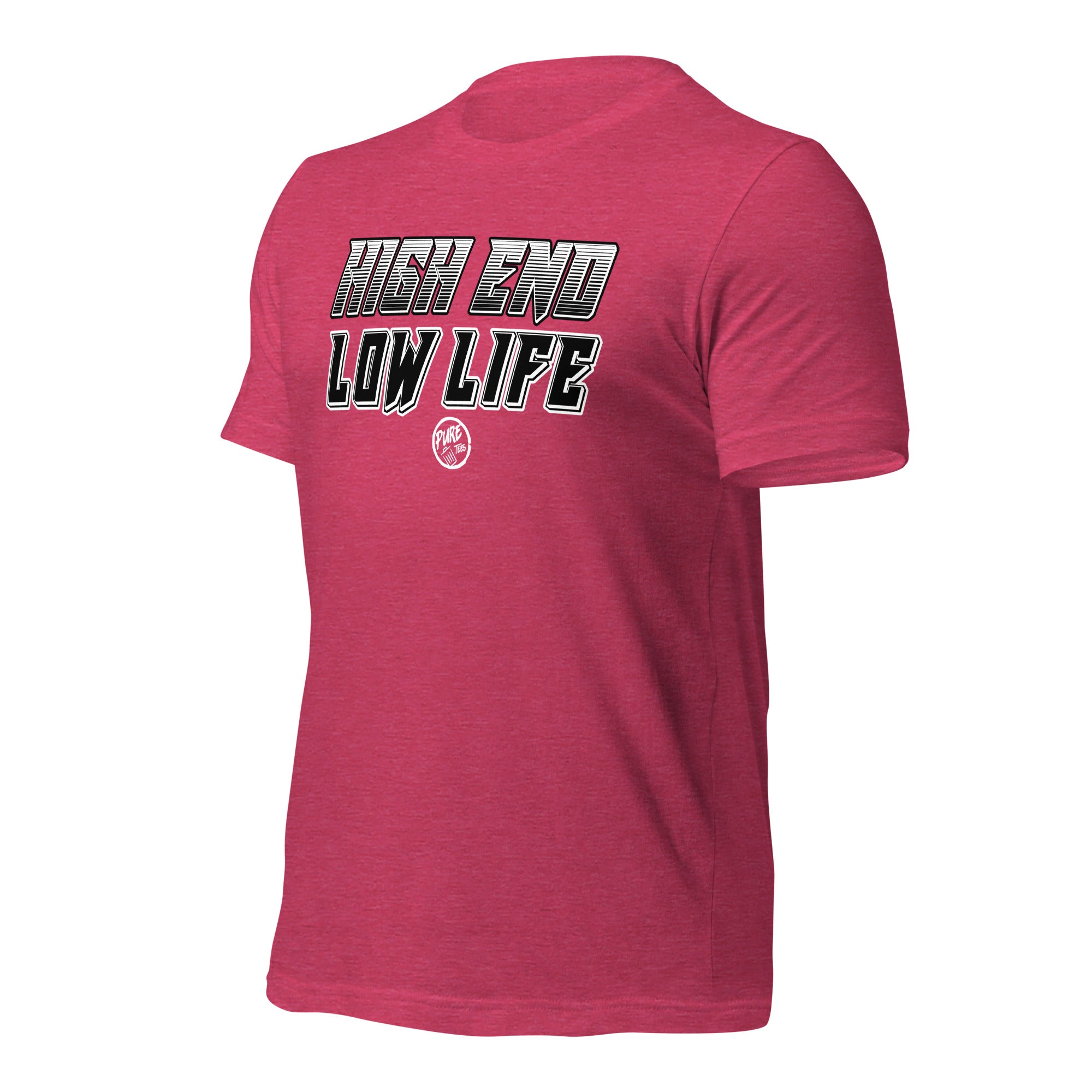 Pure Trash High End Low Life t-shirt uomo oliva