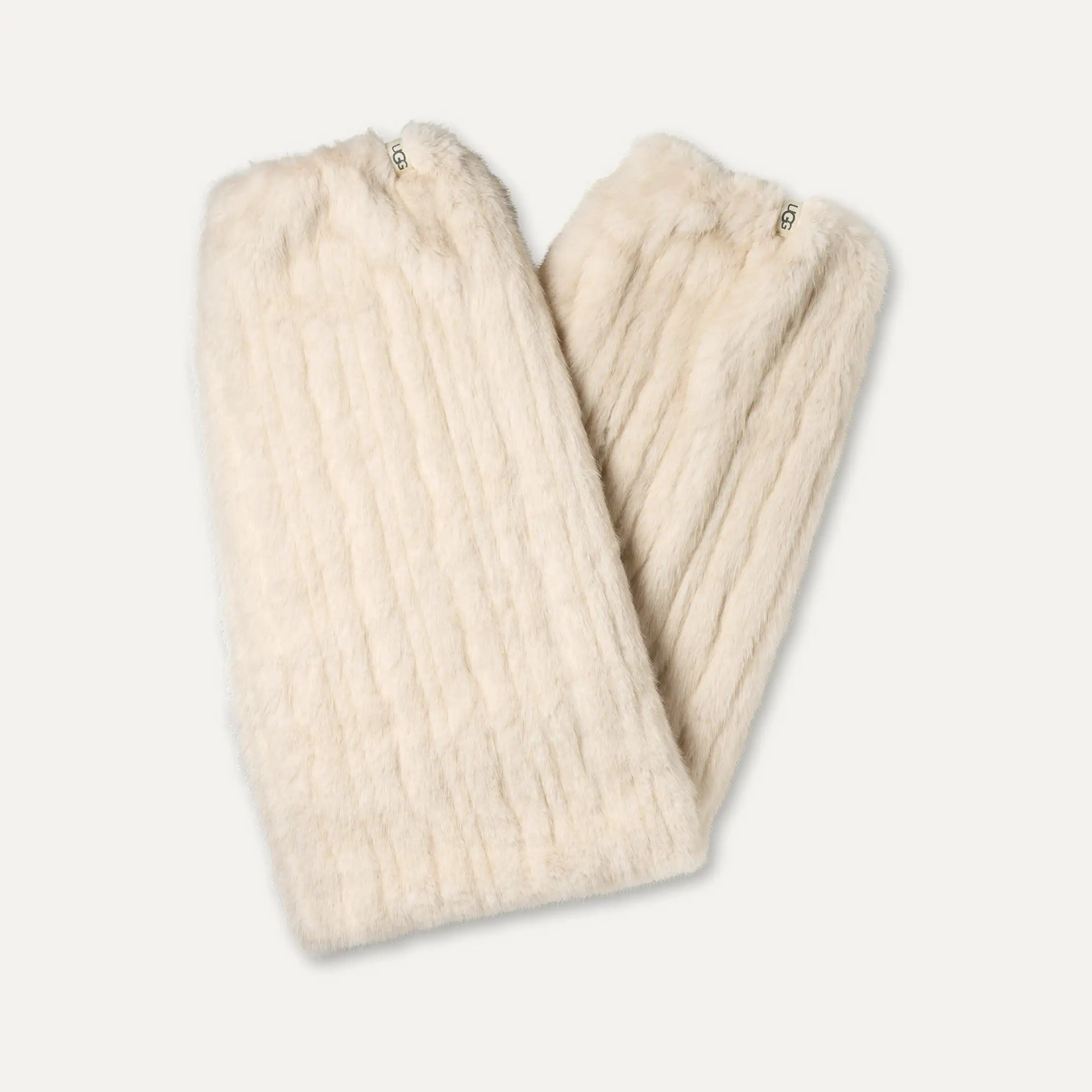UGG 1183750 Ismay Faux Fur Scaldamuscoli Cream Pelliccia