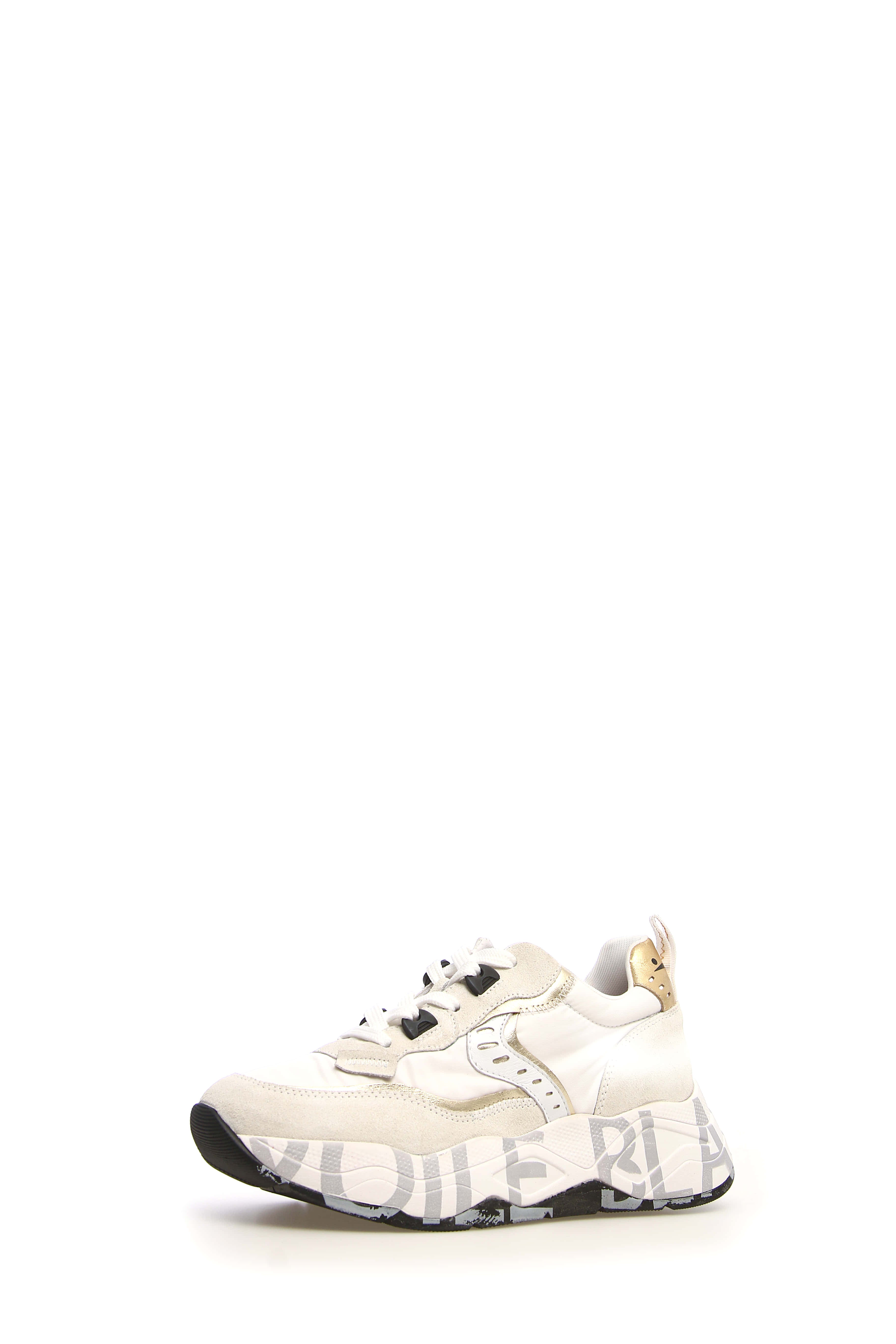 Voile Blanche Club 105 201747508 Sneaker Donna Bianco Platino