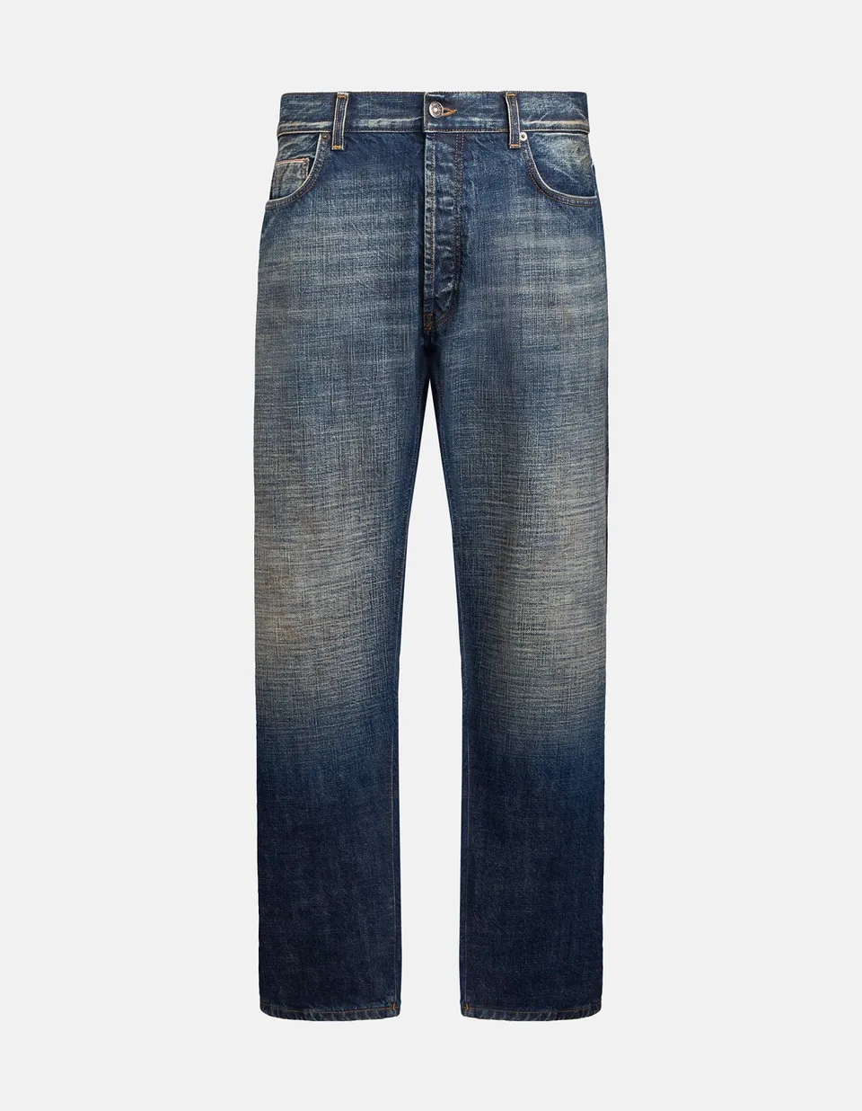 Dondup YUI UP724 jeans tapered blu uomo