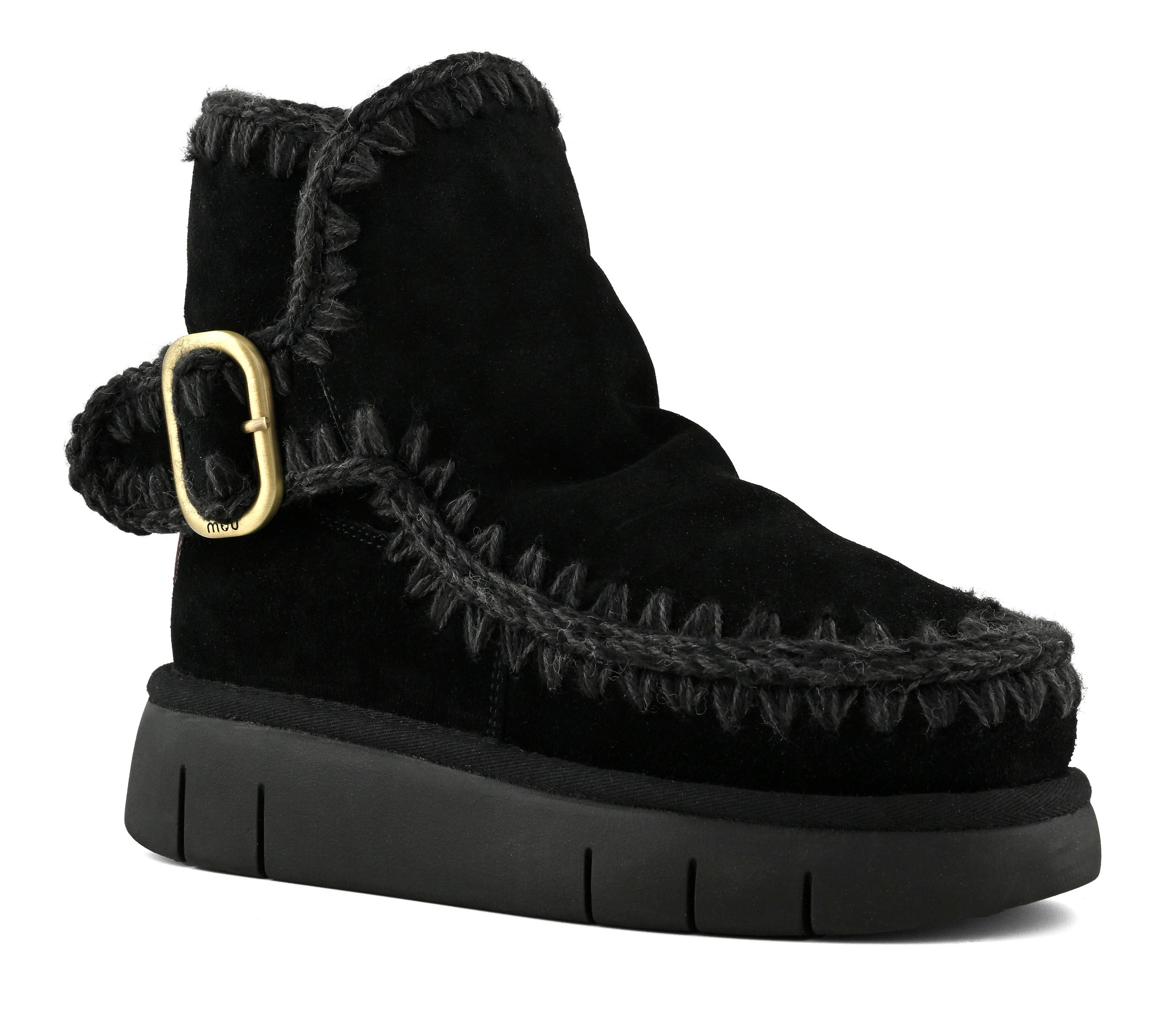 Mou Bounce Boot FW531020A Stivaletto Donna Nero Pelle