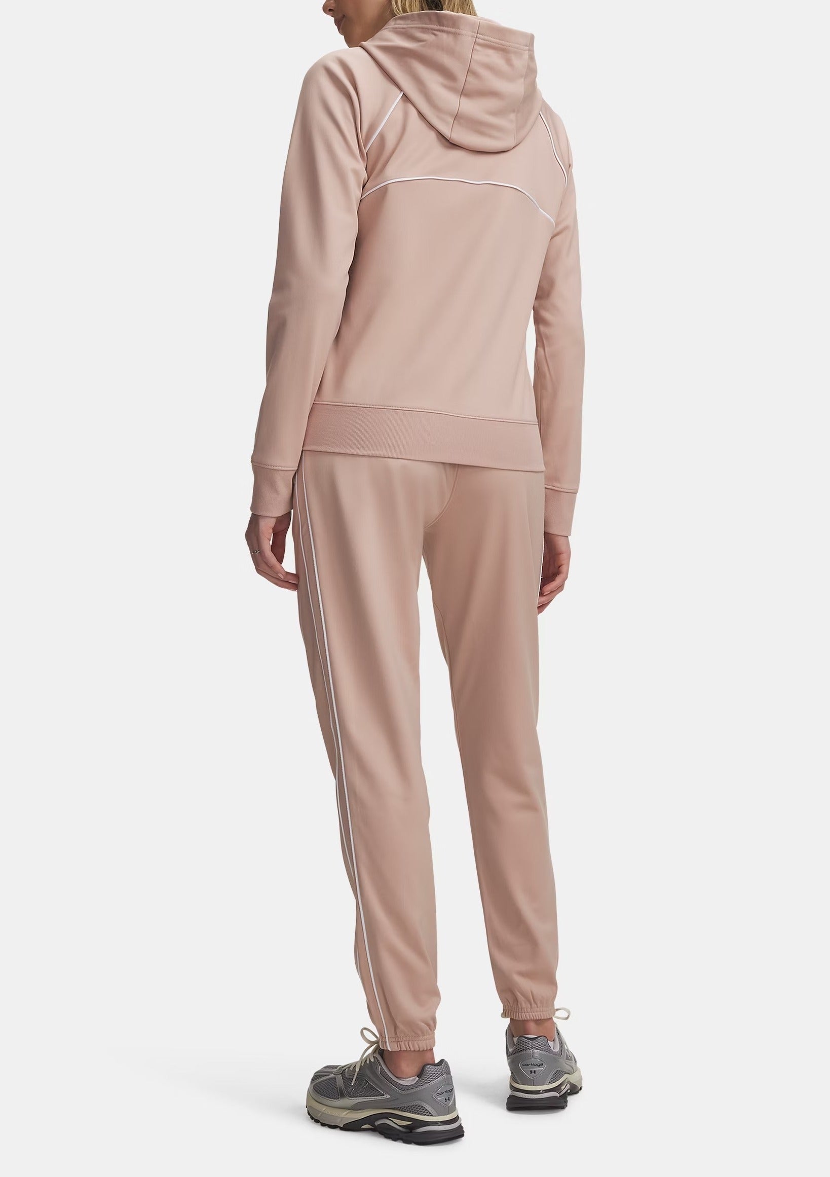 Under Armour Rival Tuta Donna Felpa Bashful Pink poliestere