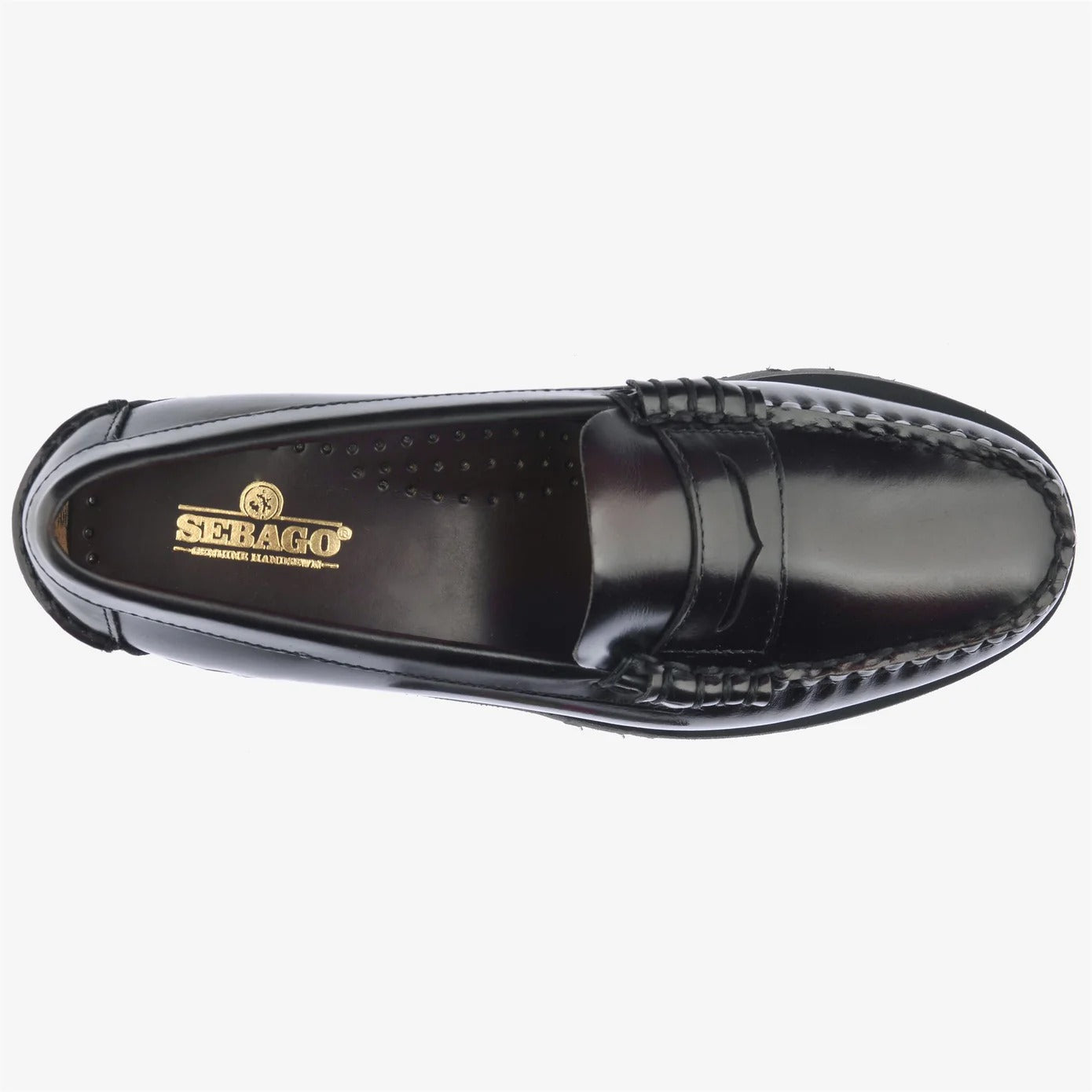 Sebago Dan Lug 7002IJO mocassino donna bordeaux pelle