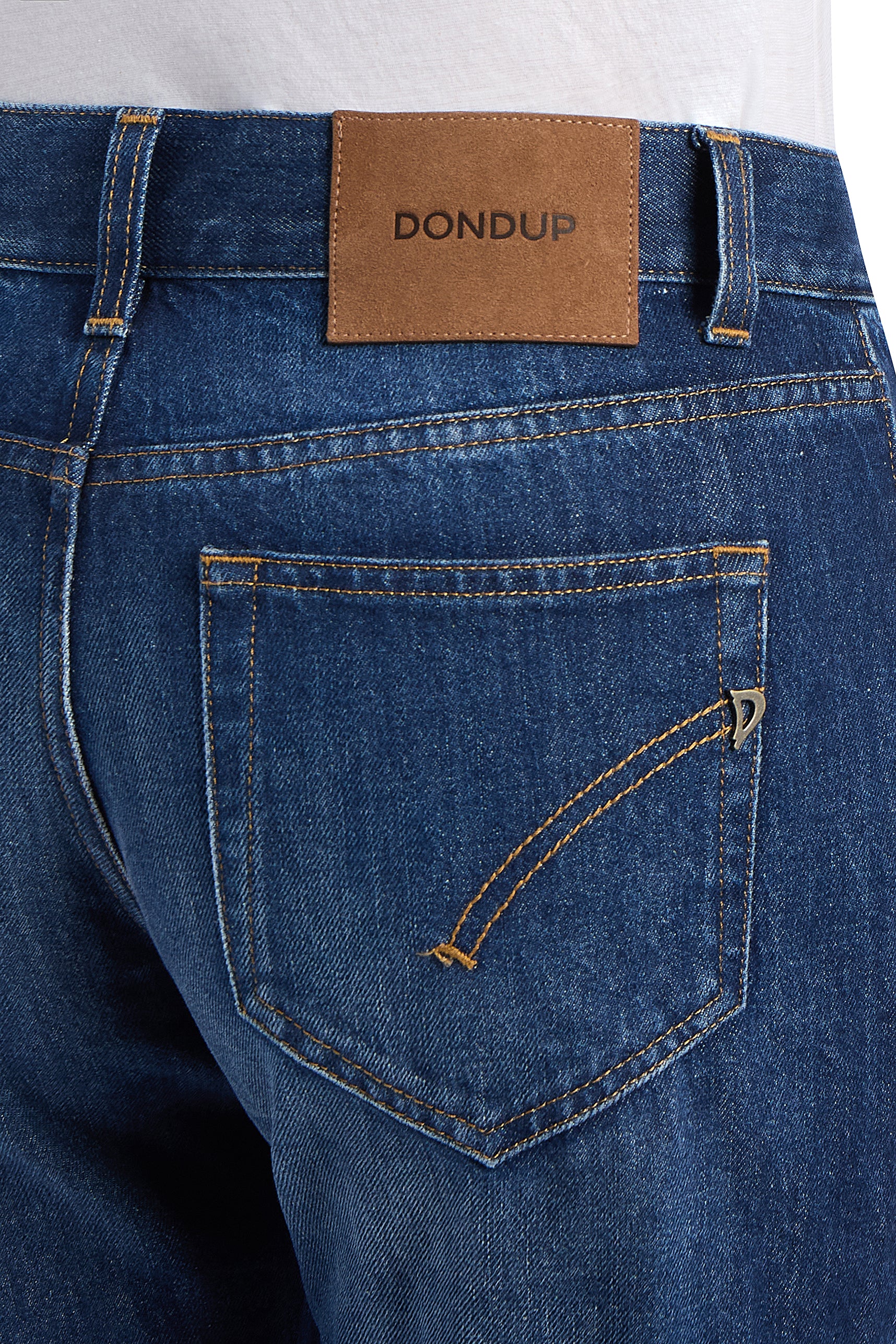 Dondup Dafne DP924 jeans donna Blu regular denim