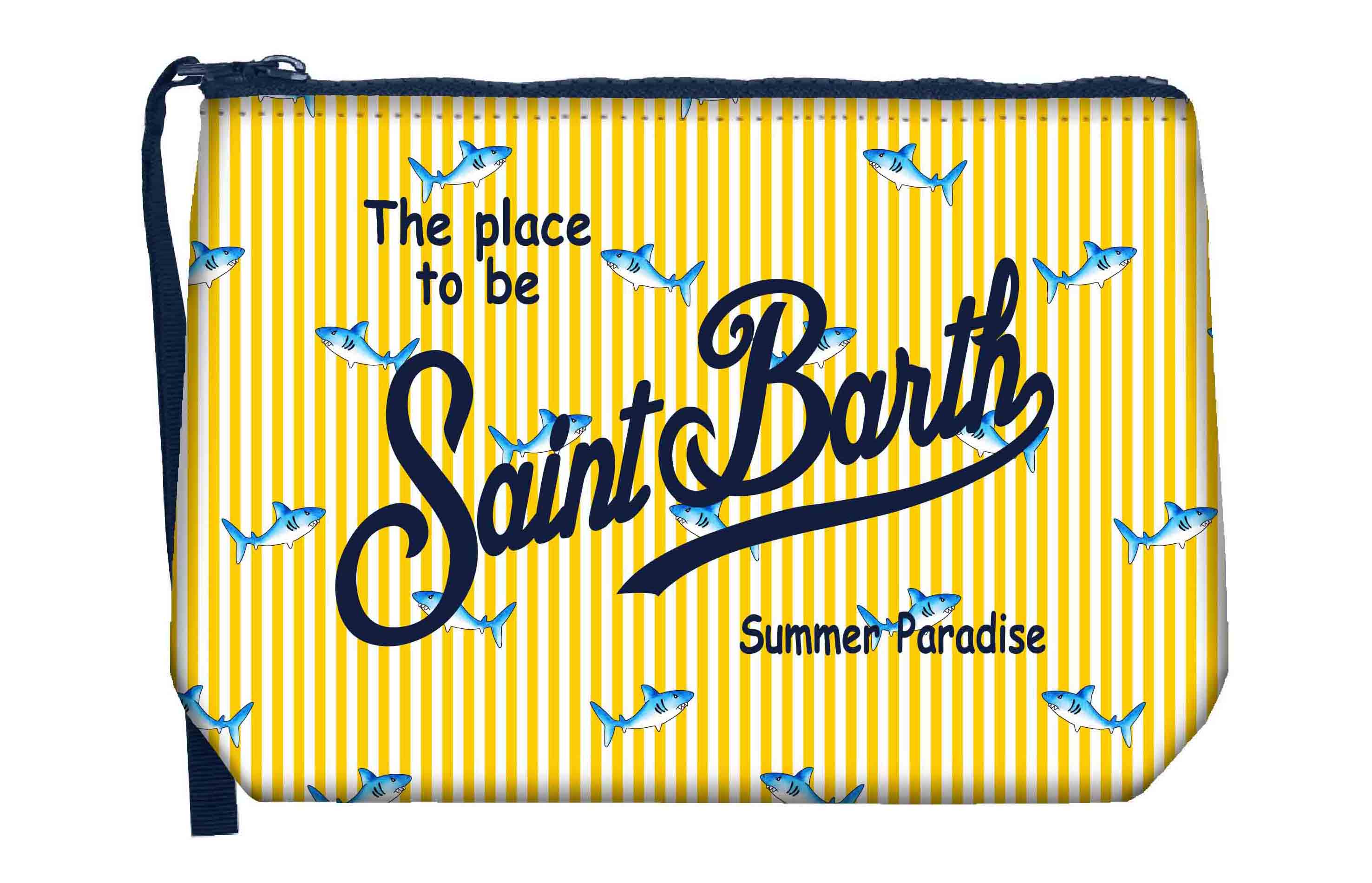 MC2 Saint Barth Aline 02106L pochette Malie giallo righe