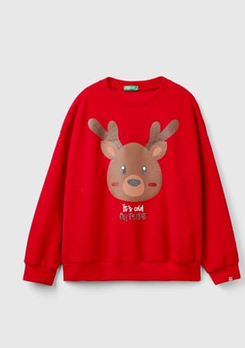 Benetton Intimo e Pigiami Maglia Pigiama Donna L Pile Stampata