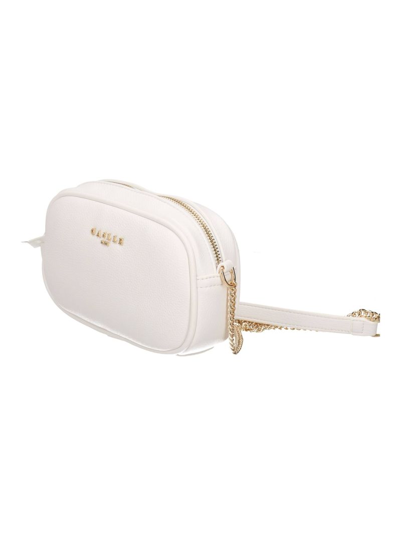 Gaelle Paris GAACW03053 Mini Camera Bag Donna Bianco